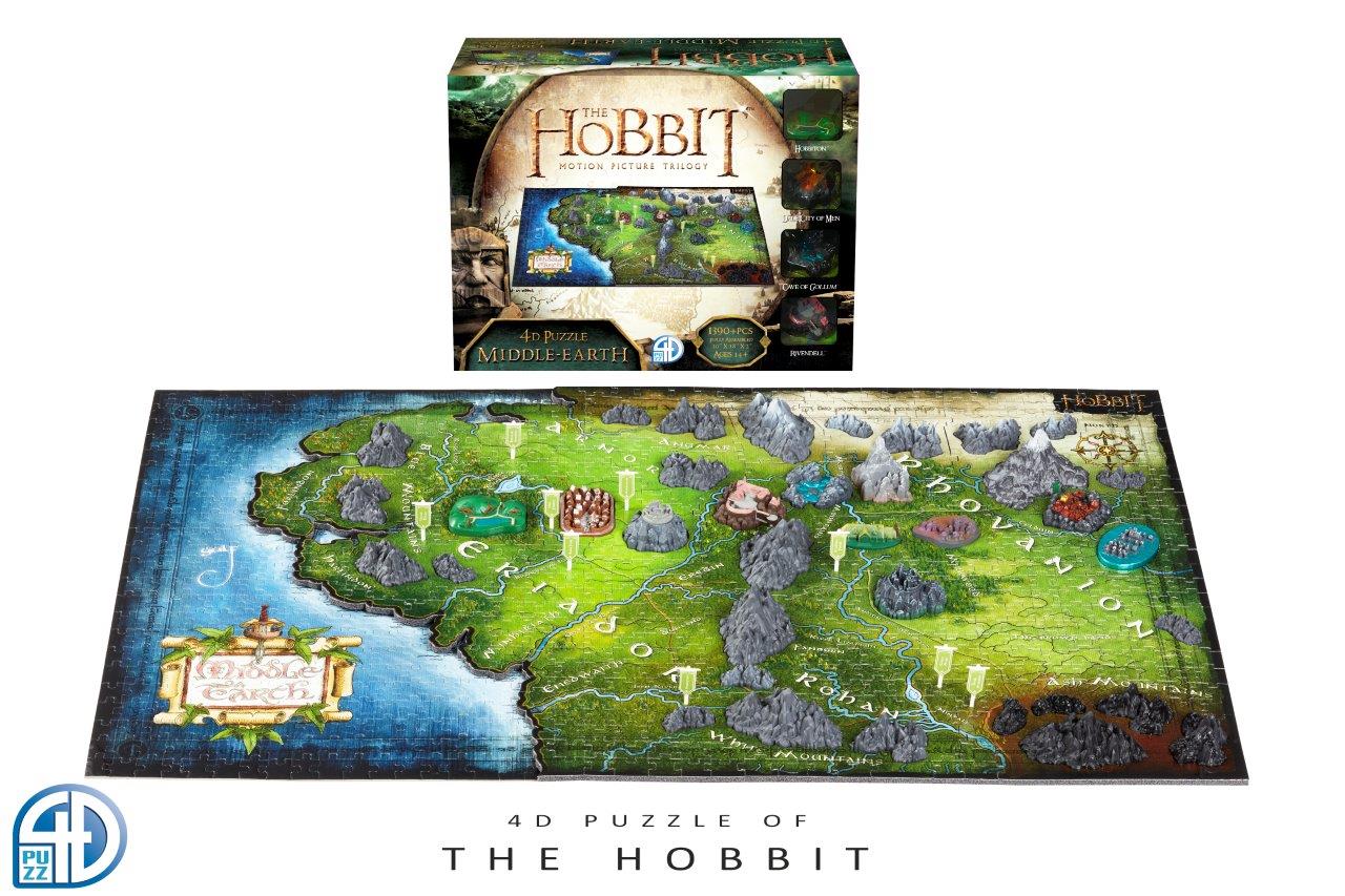 The Hobbit 4D Cityscape Puzzle