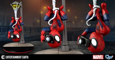 Whimsical Spider-Man Catches the Perfect Shot