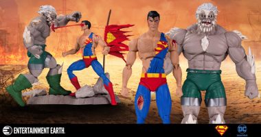 25 Years Later, It’s Still Doomsday for Superman with This DC Icons Deluxe Action Figure Duo