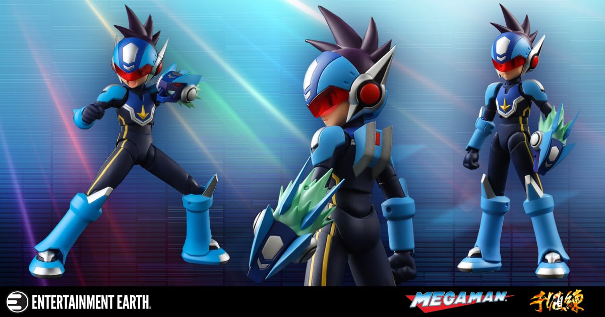 Shooting Star Rockman Is Here in Action Figure Form