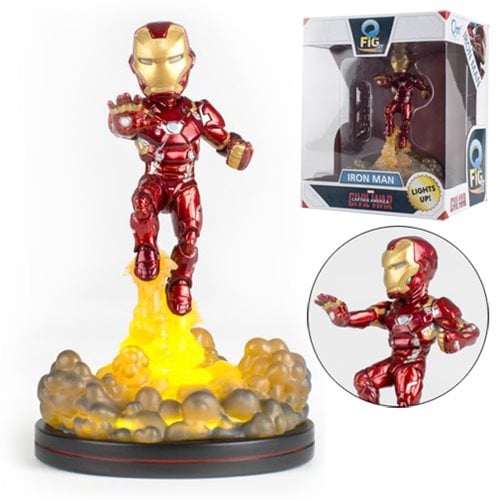 Iron Man Light-Up Q-Fig