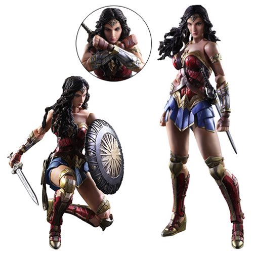 Details about   10”DC Wonder Woman Play Arts figure Action Figure Toy Model USA SELLER 