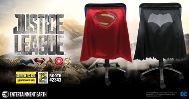 Unite Your Chair with One of These Convention Exclusive JUSTICE LEAGUE™ Chair Capes™