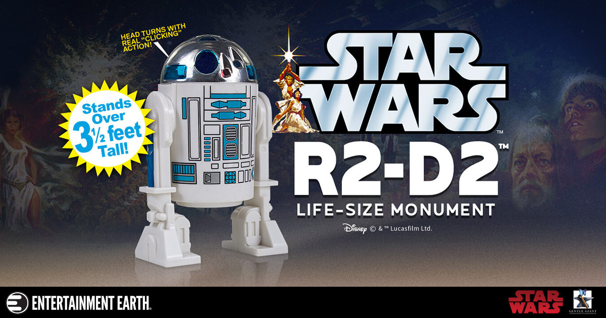 Star Wars R2-D2 Life-Size Vintage Kenner Monument Action Figure