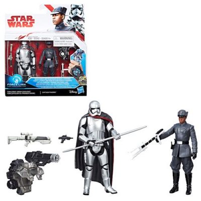 Finn and Phasma action figures