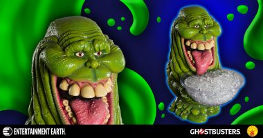 Slimer Loves Halloween Candy All Year Long