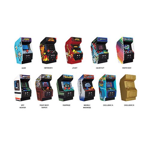 Bring Home a Small Arcade - Tiny Arcade Cabinet Key Chains!