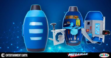 Mega Man Playset, Built in a Mega Buster Arm!
