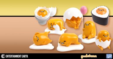 The Laziest Egg! Gudetama Figures from The Loyal Subjects