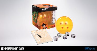 Resolve to Game More in 2019 with Dragon Ball Z Yahtzee!