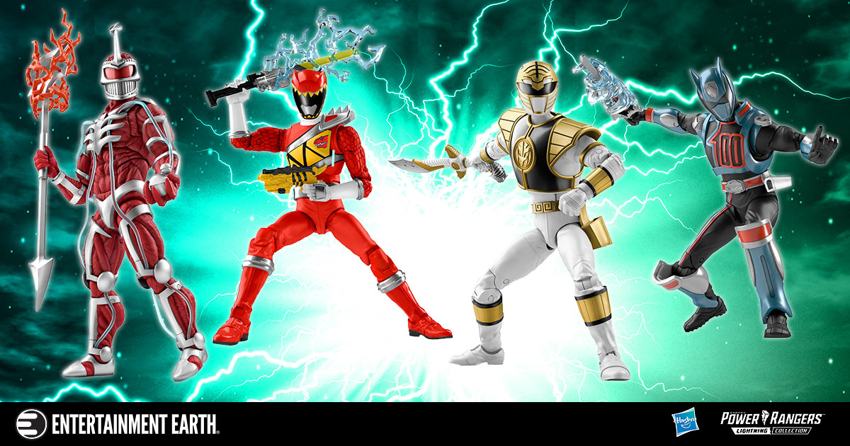 Pre-Order The Power Rangers Lightning Wave 1 Set