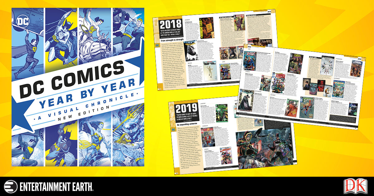 Review: Expand Your Knowledge with the DC Comics Year by Year - A